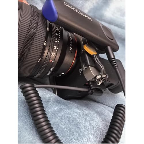 HangTon USB-C shutter release cable Sony A7C2 A6700 A7M5 ZV-E1 ZV-E10 II A7C R camera 3.5mm remote flash trigger control focus continuous shooting.