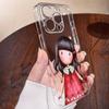 S-Santoro-Gorjuss Cute Cartoon Girl Phone Case For IPhone 17 16 15 14 13 12 11 X XR Mini Pro Max Plus Transparent Soft Cover