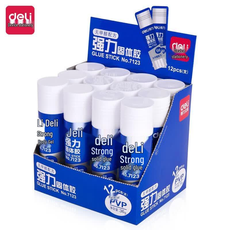 Deli 7123 Solid Glue Stick