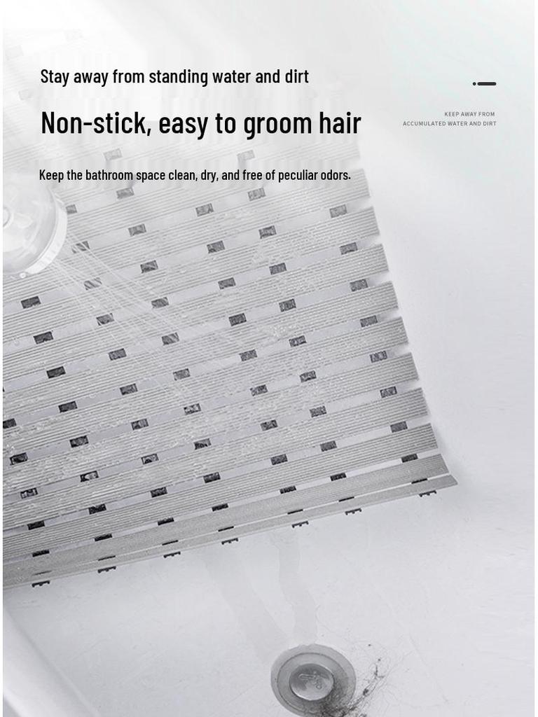 Cross-Border Non-Slip Bathroom Mat for Toilet, Shower, and Bathtub