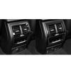 Real Carbon Fiber Car Accessories Rear Air Vent Panel Decorative Cover Soft Sticker For BMW X3 G01 2018- X4 G02 -2024