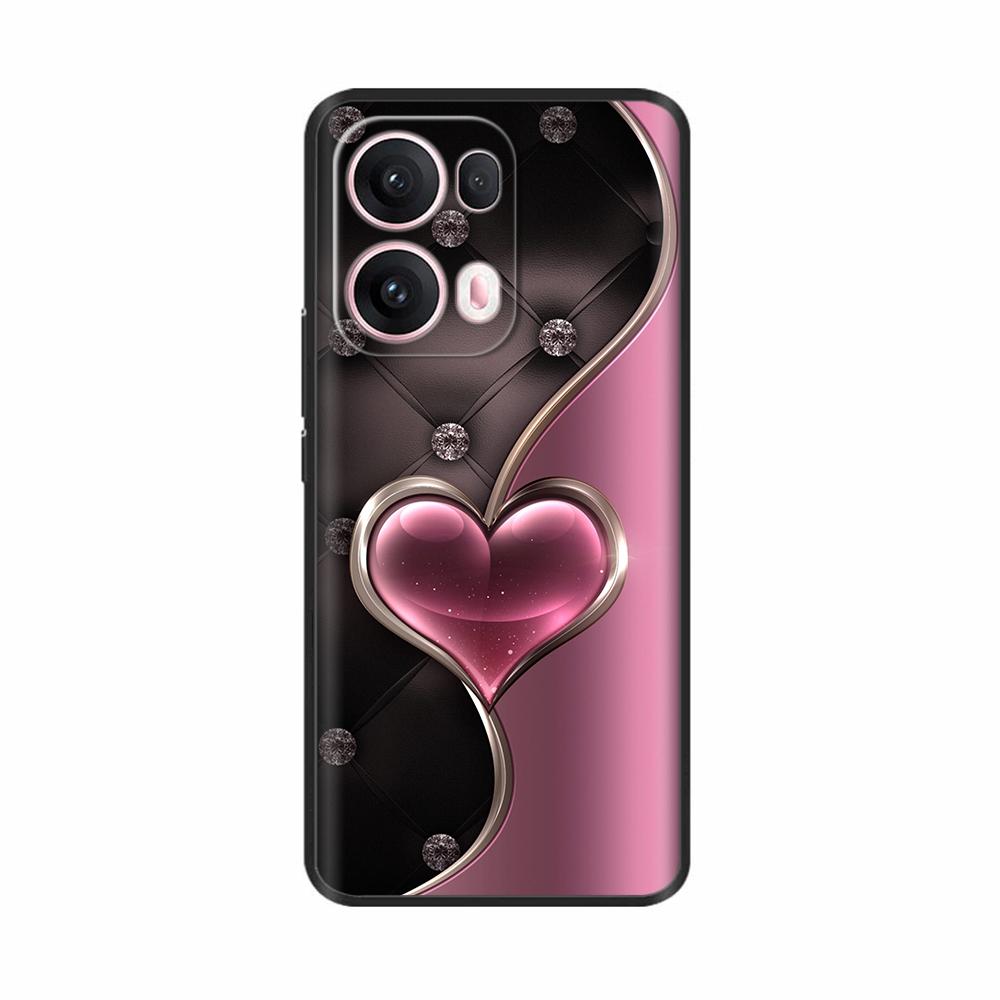 Silicone Case For OPPO Reno 13 Pro Cover CPH2697 PKK110 Cute Cartoon Painted Shockproof Fundas For OPPO Reno 13 5G Reno13 Covers