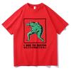 I Beg To Differ Frog T Shirt Funny Japanese Frog Retro Women Clothing Harajuku Clothes Summer Cotton T Shirts Tops