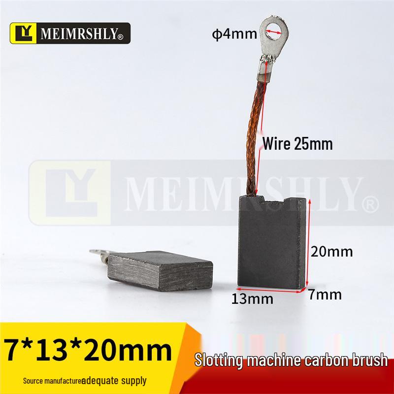 Kompatible Kohlebürsten für Fleischwolf & Mixer: Größen 5,5x6x14, 6x6x17, 4x5,5x13