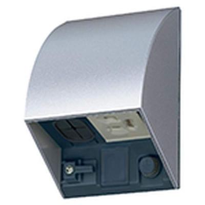 WK4604S Smart Grounding Waterproof Outlet with Input Preventive Type and Earth For Both Exposed and Recessed White Silver Function,