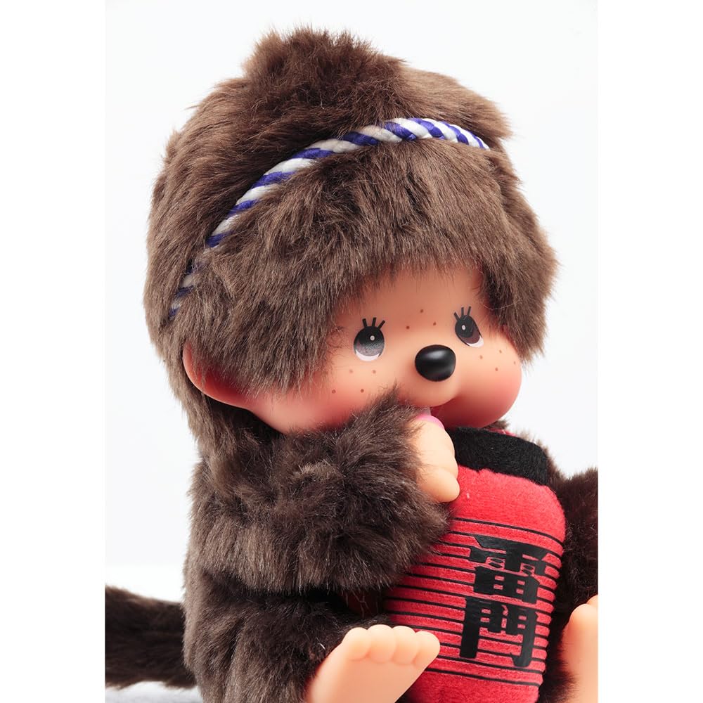 Kyugetsu Official Original Asakusa Kaminarimon Monchhichi Sitting Figure IPM-23-Z