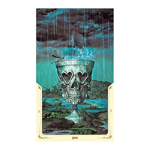 Kancharo 78-Card Tarot Card Set [Santa Muerte Tarot] Includes Japanese Tarot Card Instructions & Pouch (Authentic)