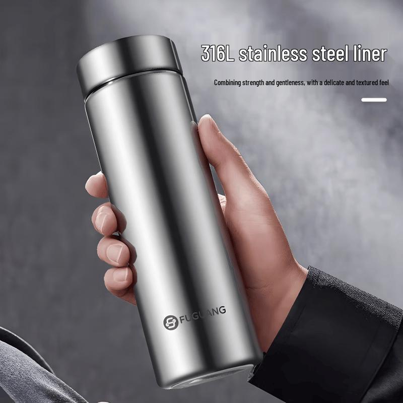 Fuguan 316L Stainless Steel Portable Vacuum Flask