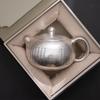 Chaxun Heart Sutra Gilt Silver Xishi Teapot Gift Set