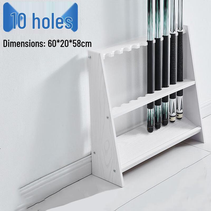 Floor-Standing Billiard Cue Rack