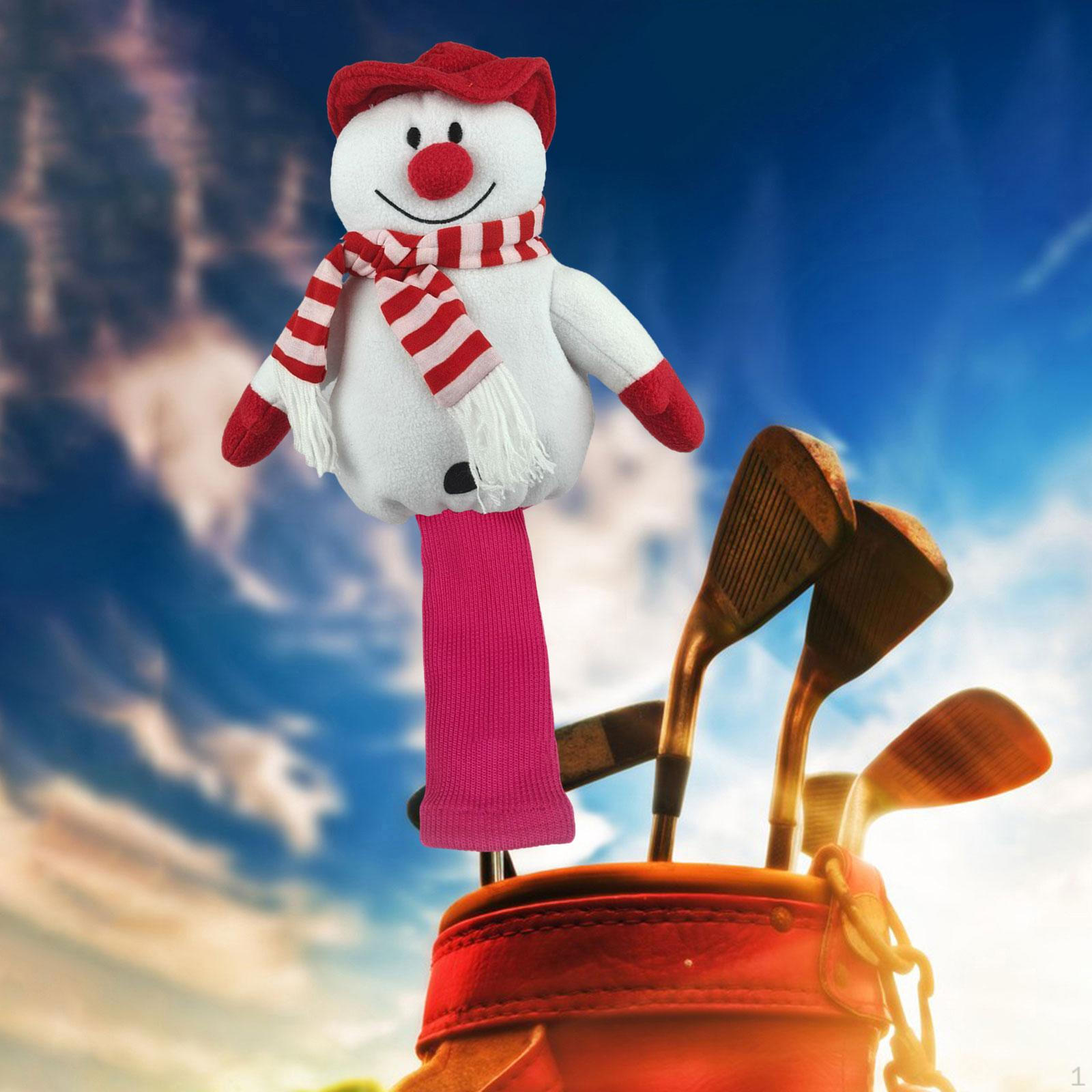 

Snowman Golf Club Headcover, Accessory, Gift for Men And Women