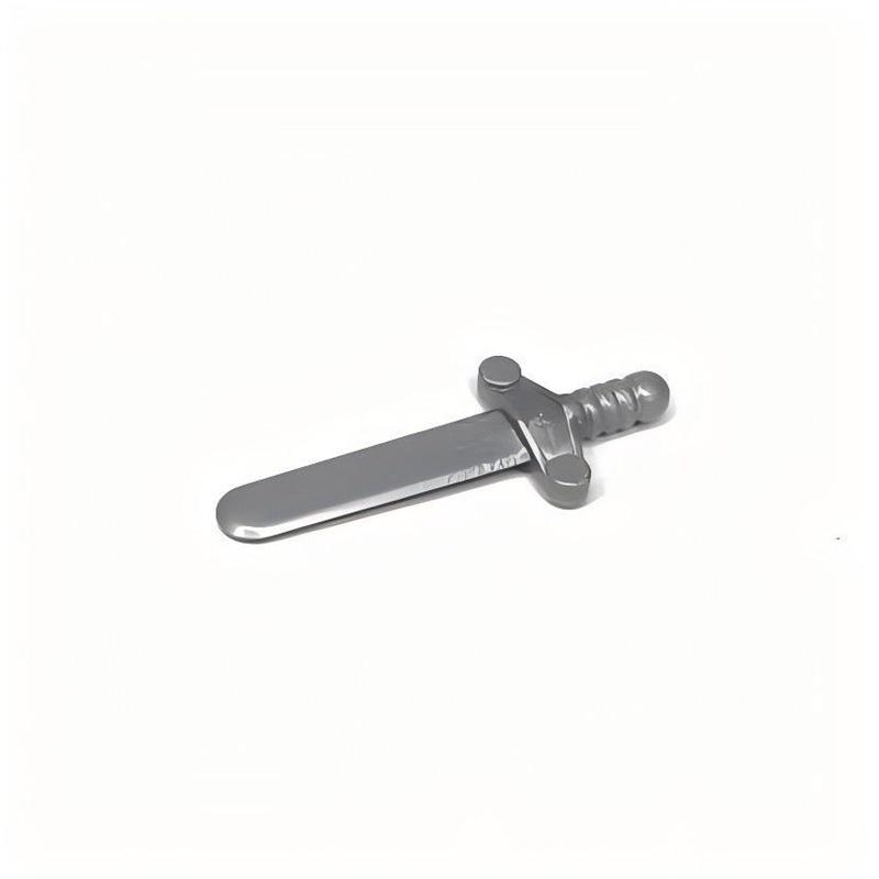50g Small Particle Building Blocks Minifigure Short Sword Weapon Compatible Spare Parts Standard