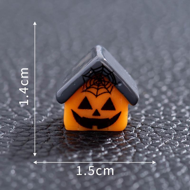 

Halloween Pumpkin Zombie Magic House Mini Tiny House Resin Crafts Resurrection Ghost Festival Ornaments Knickknacks Halloween House