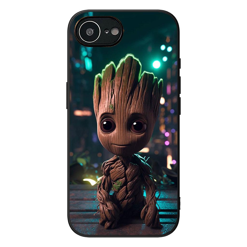 

Чехол для телефона Стражи Галактики Грут для Apple iPhone 16 15 14 11 Pro Max 7 8 Plus SE2 SE3 SE 2022 2020 iPhone 7 Plus