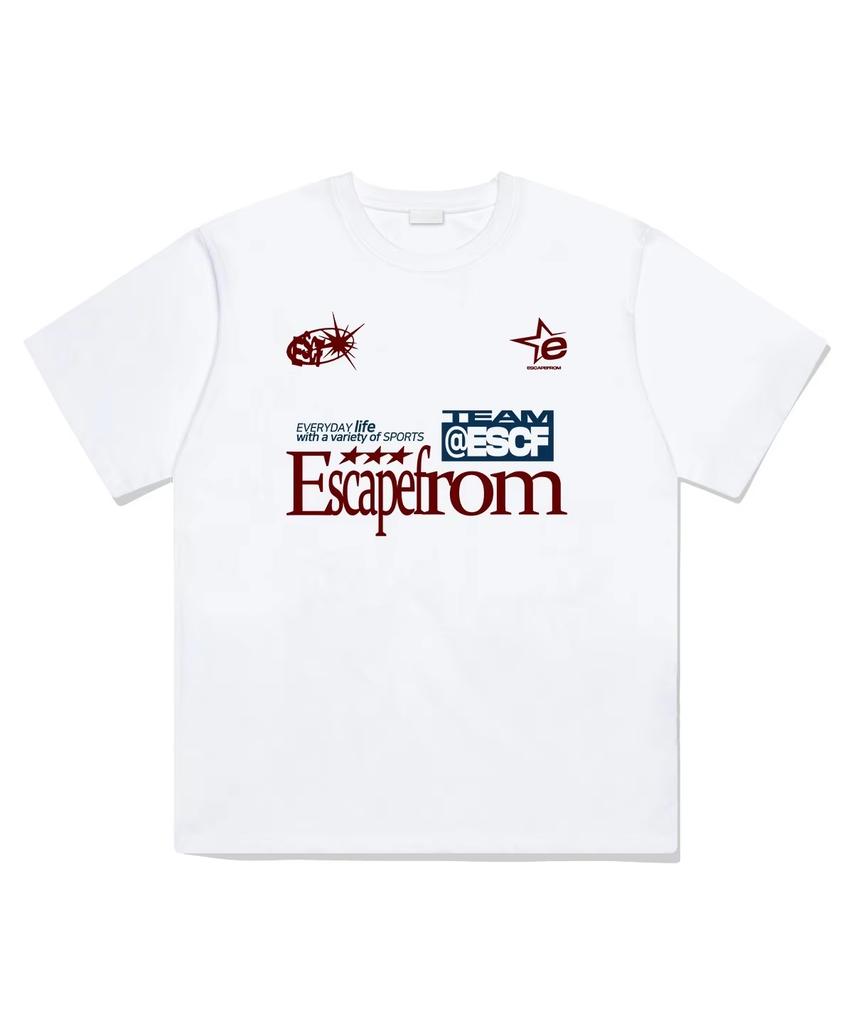 Y2k Tshirts Tops Casual Summer Fashion Classic Letter Logo Versatile Loose Comfort Shortsleeved Print Cotton Tshirt Unisex