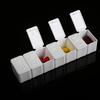 1PCS 4 Row 28 Squares Weekly 7 Days Tablet Pill Box Holder Medicine Storage Organizer Container Case