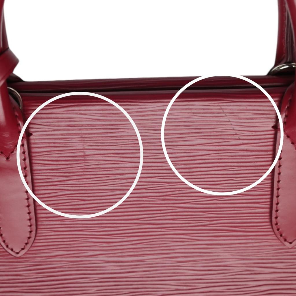 LOUIS VUITTON Epi Marley MM Handbag Epi Leather Fuchsia Women M94615 Used