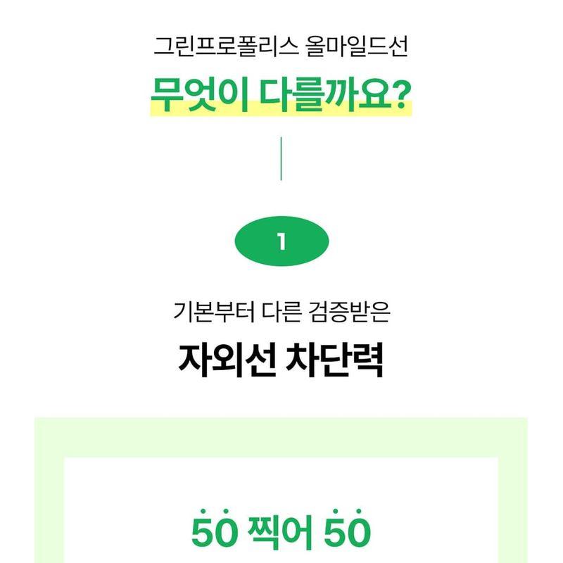 CKD Guaranteed - Green Propolis All-mild Sun