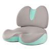 Ergonomic Lumbar Support Cushion and Cushion Set for Chair - Memory Foam Back with Hip Pad for Comfort and Posture Support