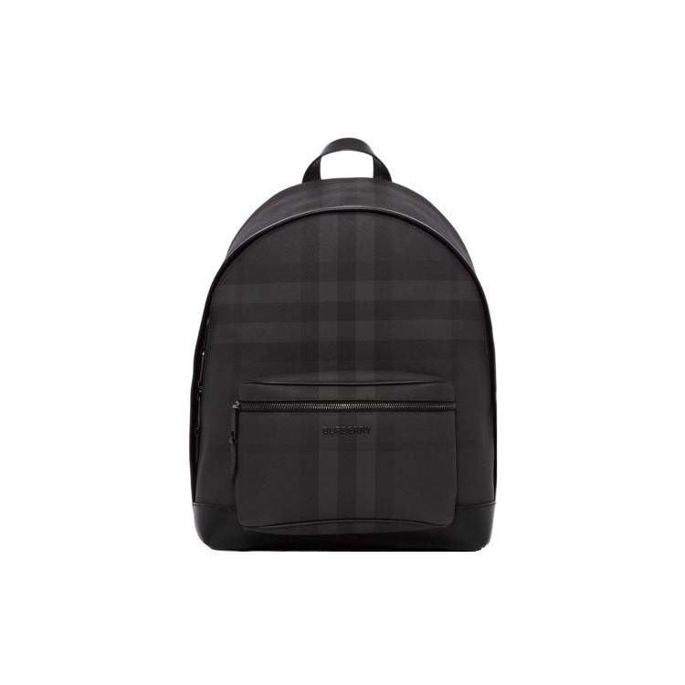 

Burberry Quilted Design Check Large Capacity Backpack Men Backpack Charcoal-Gray 80546631 Gift Set(Basic Set+Box+Shopping Bag)