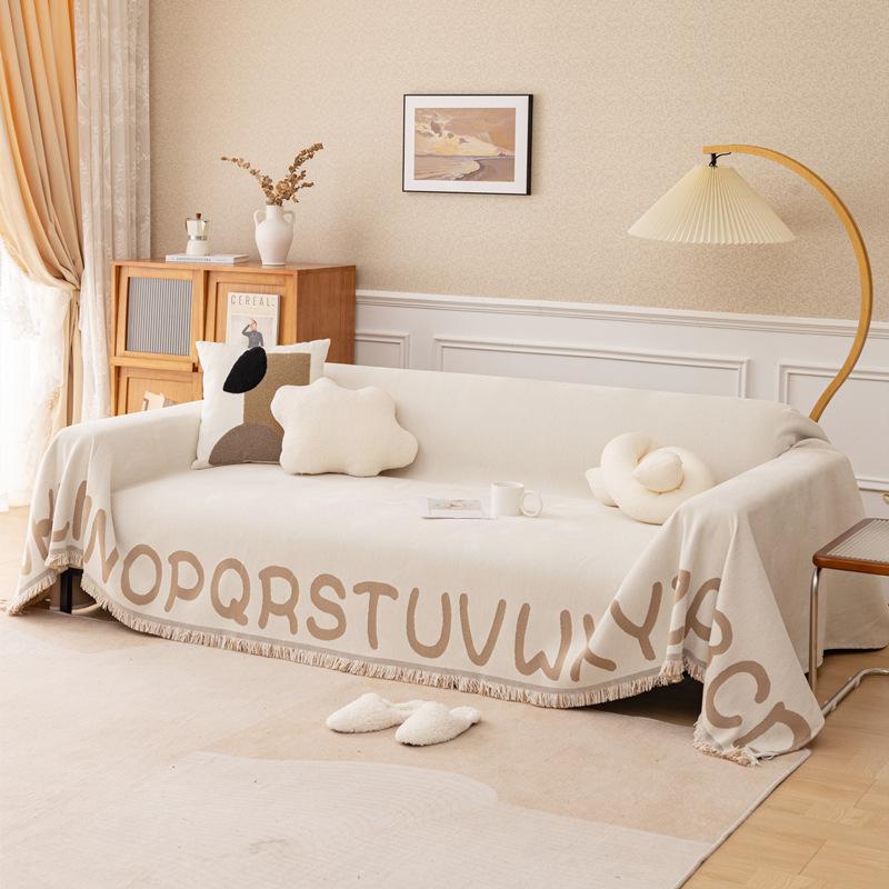 Sofa Cover Blanket for All Seasons All-inclusive Sofa Towel Chenille Cover Living Room Sofa Cover Anti-cat Scratch