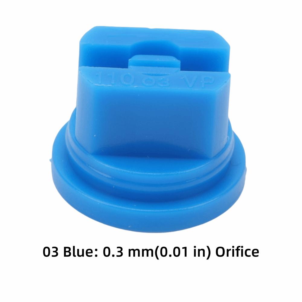 20 Pcs Uniform Spray Distribution Flat Fan Spray Tip Atomizing Sprayer Nozzle Dust Control Work