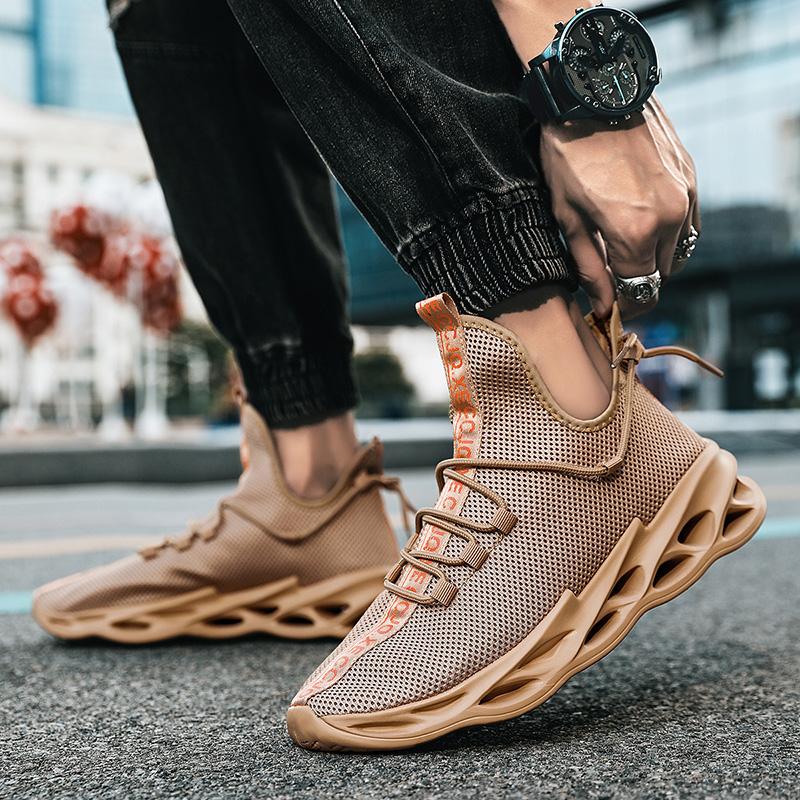 Autumn Men Casual Sneakers Platform Running Sport Shoes Male Breathable Tennis Shoes Chunky Trainers Walking Jogging Footwear 46