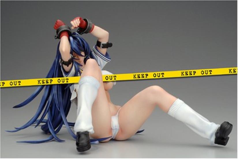 Dynamite Project Ikki Tousen Kanu Uncho scale PVC painted finished #001 (1/5 product)