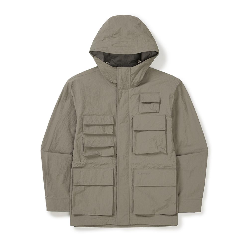 [Snowpeak] Papery Utility Windbreaker Vintage Khaki (S25ZMLWB54)