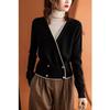 Women's Two-in-One V-Neck Sweater - 2022 Autumn/Winter Fashion Collection