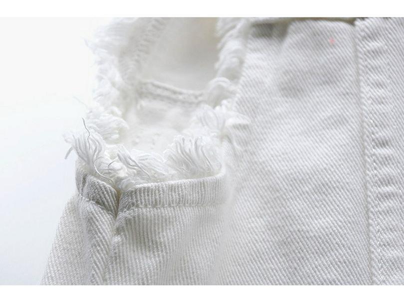 Damen Kurze Ärmellose Slim Denim Weste - Einfarbige Weste Strickjacke