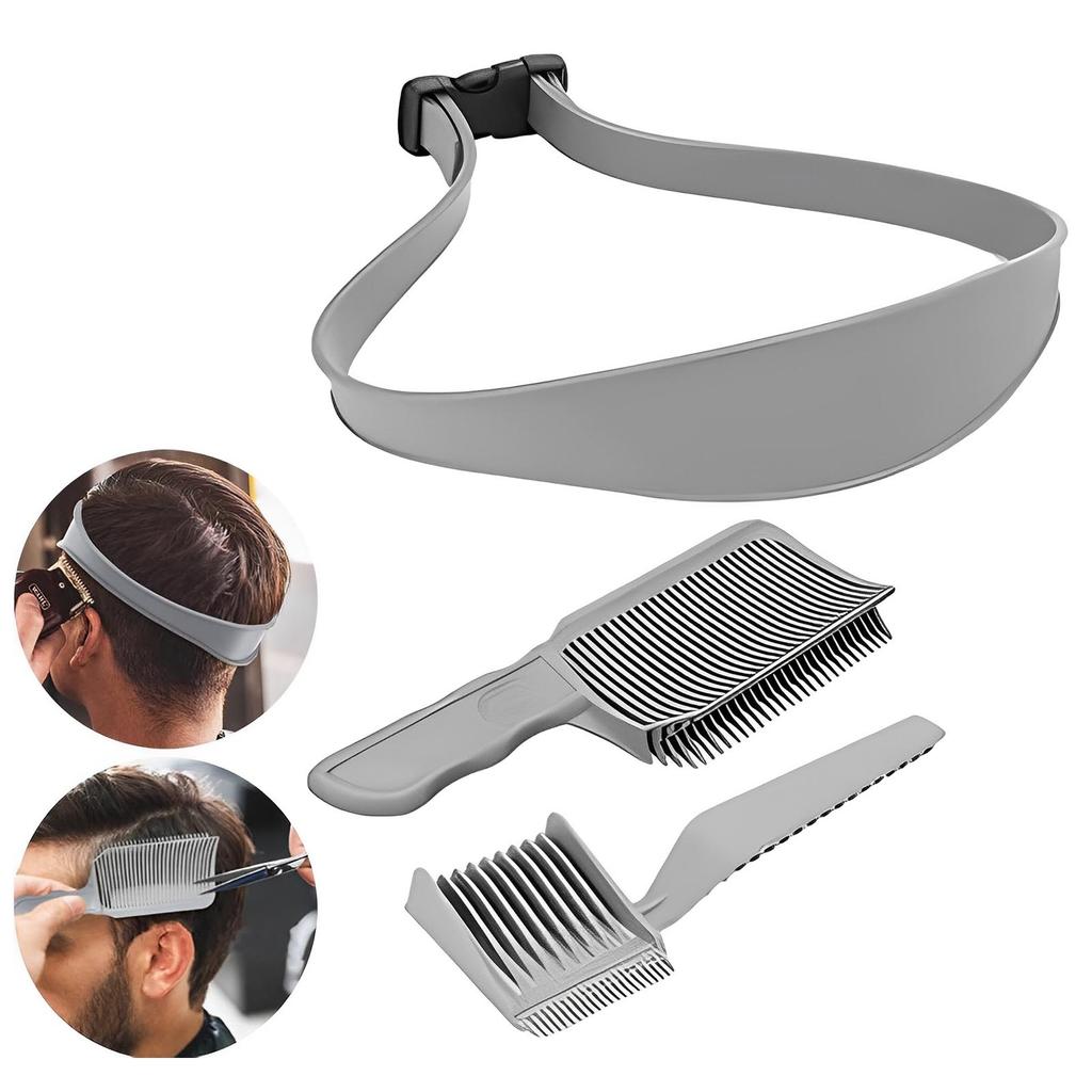 Barber Hair Cutting Combs Set Trimming Neckline Neckline Shaving Template and Hair Trimming Guide for DIY Haircutting Creating
