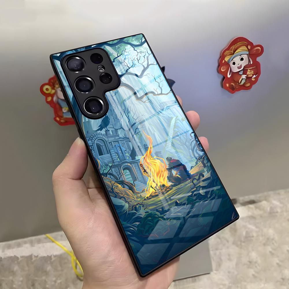 

Dark Souls Phone Case For Samsung S26 S25 Ultra S23 S22 S24 S20 Fe S21 Plus A54 A53 A16 Glass Cover Samsung s25