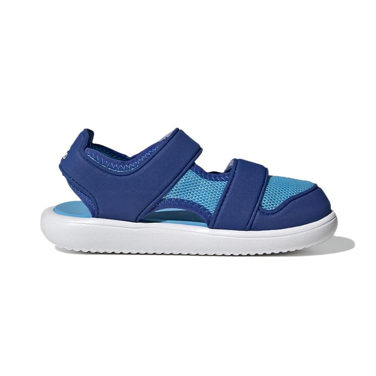 adidas Comfort Sandals Comfortable Breathable Low Top Children's Sandals Blue Children Aged 3 7 Years Old GZ1304