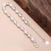 Alloy bracelet, bead bracelet, light bead bracelet, plain style, fashionable and versatile temperament, simple personality