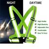 Durable And Safe Reflective Safety Vests Lightweight Adjustable Elastic Vest Jacket Hi Vis Reflective Strips For Traffic Control Running Cycling