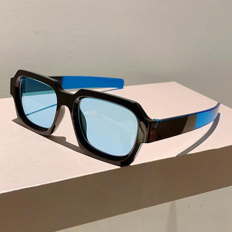 Square Sunglasses Women For Men  Vintage Sun Glasses Luxury Brand Designer Punk Hip Hop Popular Summer Candy Shades Uv400