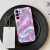 Folds T-Texture  Phone Case For Samsung S25,S24,S21,S22,S23,S30,Ultra,S20,Plus,Fe,Lite,Note,10,Black Cover