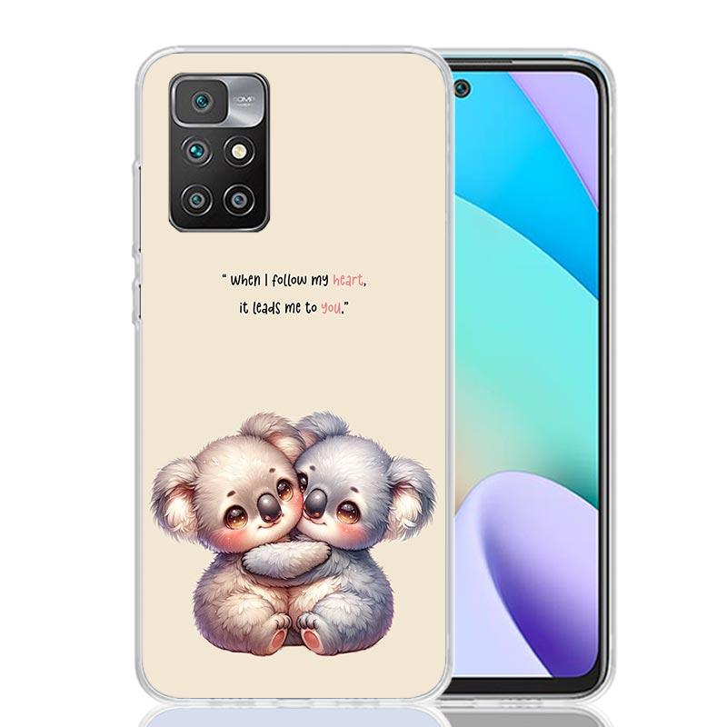 Koala Kawaii Cute Animal For Xiaomi Redmi 13C 13 12C 12 14C Phone Case 10 10A 10C 9 9A 9C 9T 8A 8 7A 7 6A 6 Pro K70 K60 K40 K20