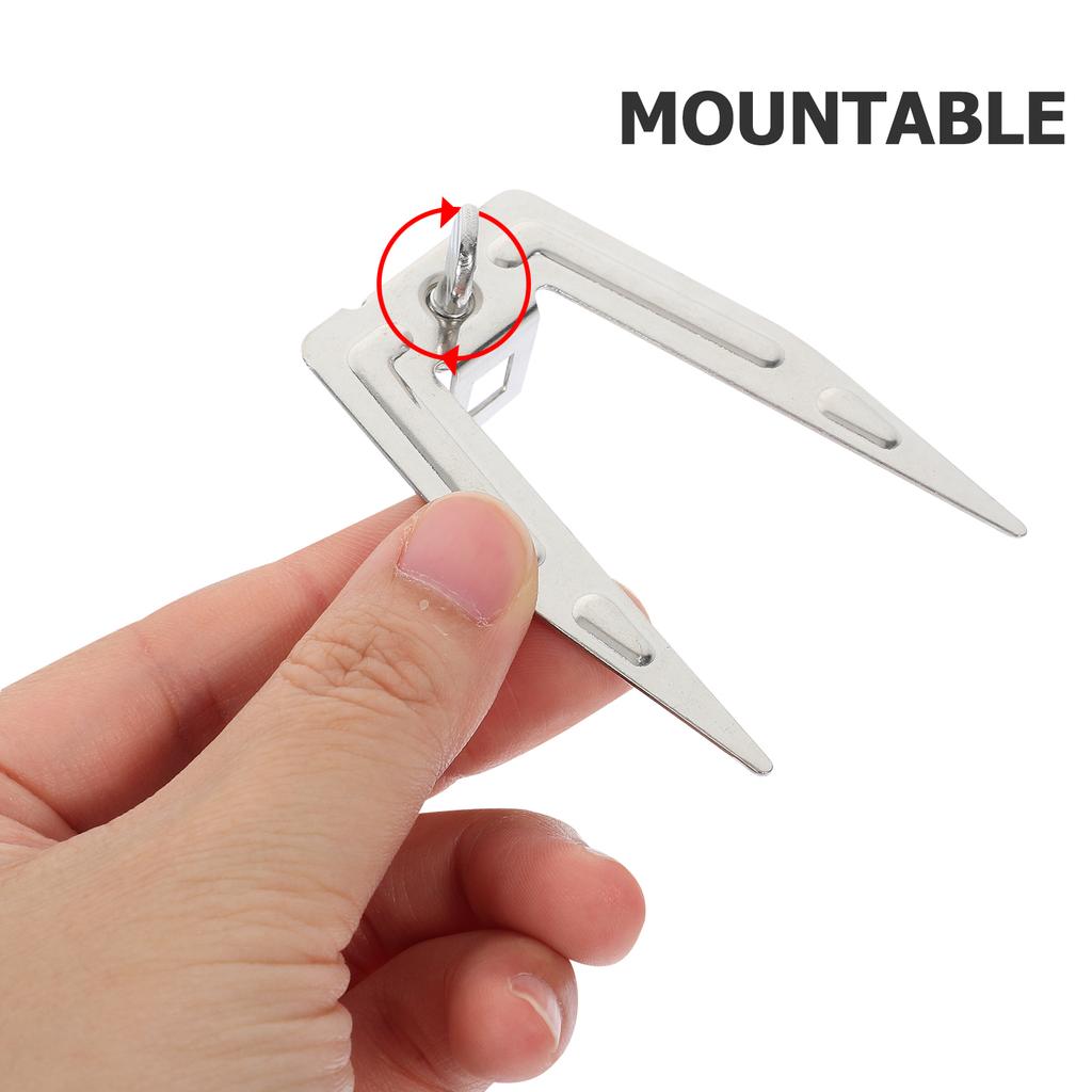 6 sad otočných vidliček na kuře Odolné vidličky na maso na BBQ Domácí vidličky na grilování Kuchyňské potřeby Vidlička na krůtu Grilovací rošt Nástroje na pečení Trouba