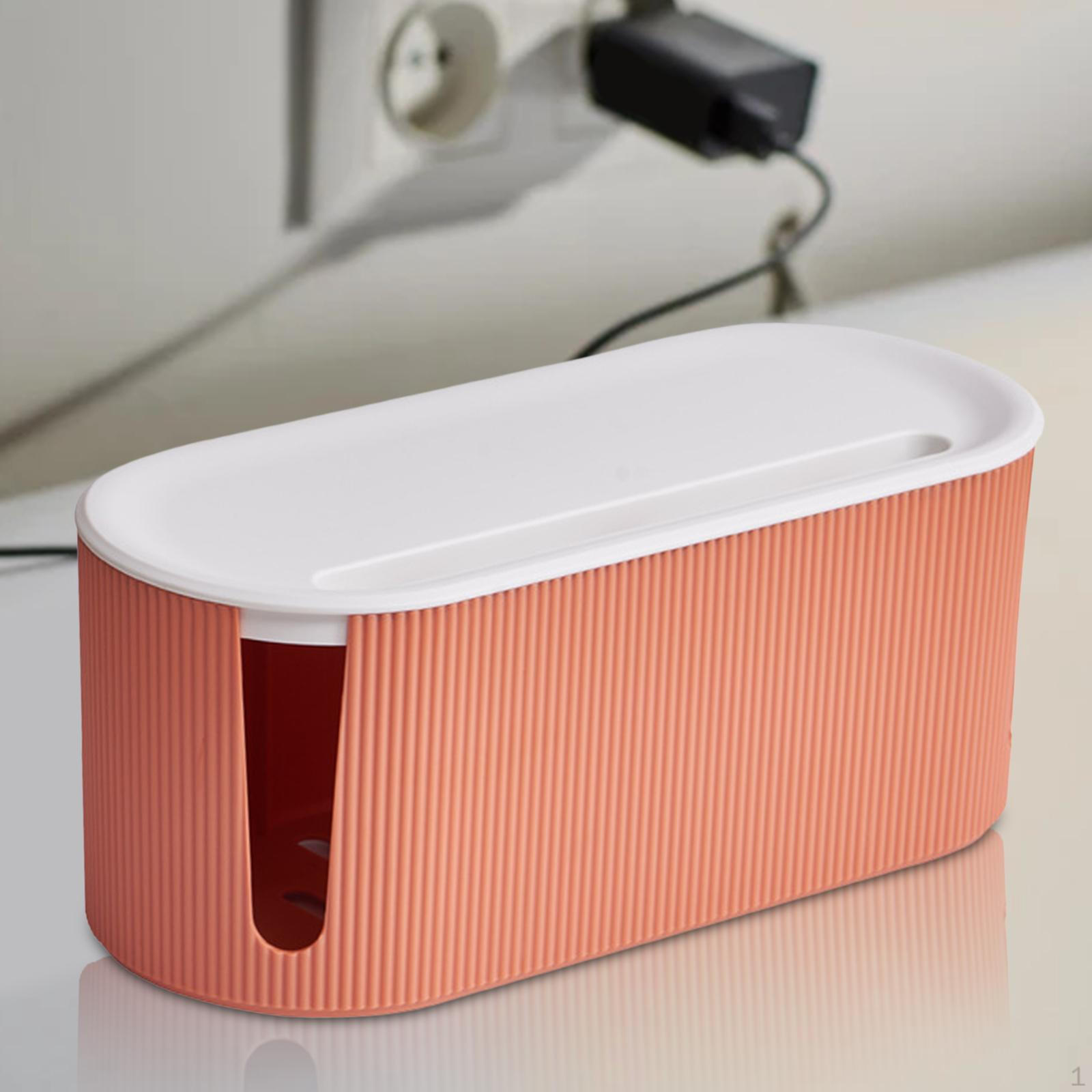 Коробка для управления кабелями Скрыть и замаскировать оранжевый