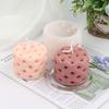 1PC Geometric Ball Cylindrical Candle Silicone Mold DIY woolen yarn bal Soft Bag Sofa Rubik's Cube Soap Resin Craft Cake Fondant