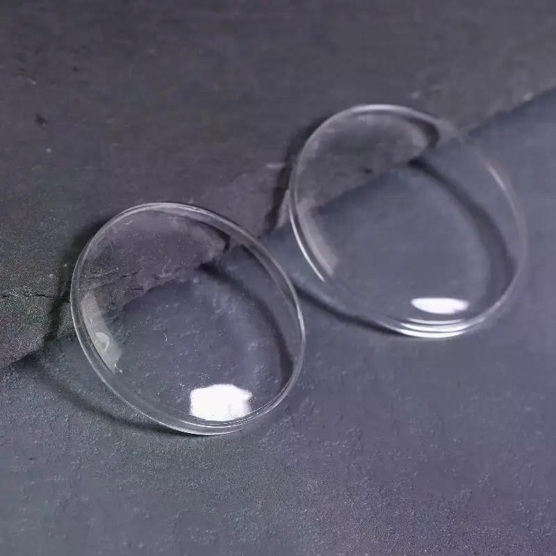 Akcesoria do zegarków 25-36MM Akrylowe Okrągłe Szkiełko Zegarka Pokrywka Zegarka Zamienna Maska Przezroczysta Powierzchnia Płaskie Szkiełko