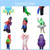 Fun Inflatable Costume For Halloween Featuring Alien And Santa Claus Designs For Adults