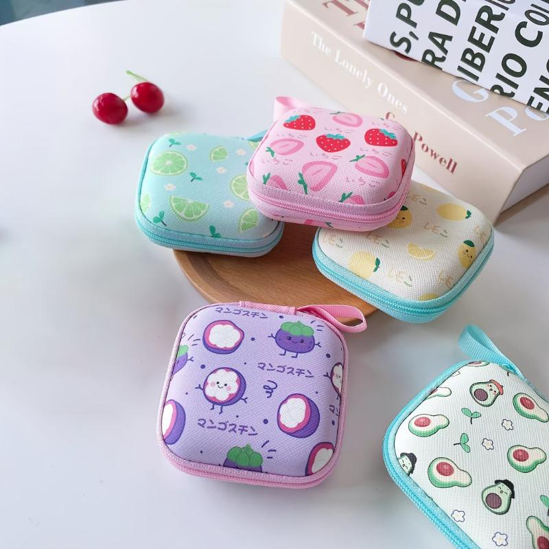 Fruit printed handheld storage bag