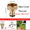 High-Pressure Water Gun Garden Hose Nozzle Garden Watering Hose Sprayer Cleaning Tool Handle Spray Gun For 3/4" Car Washing