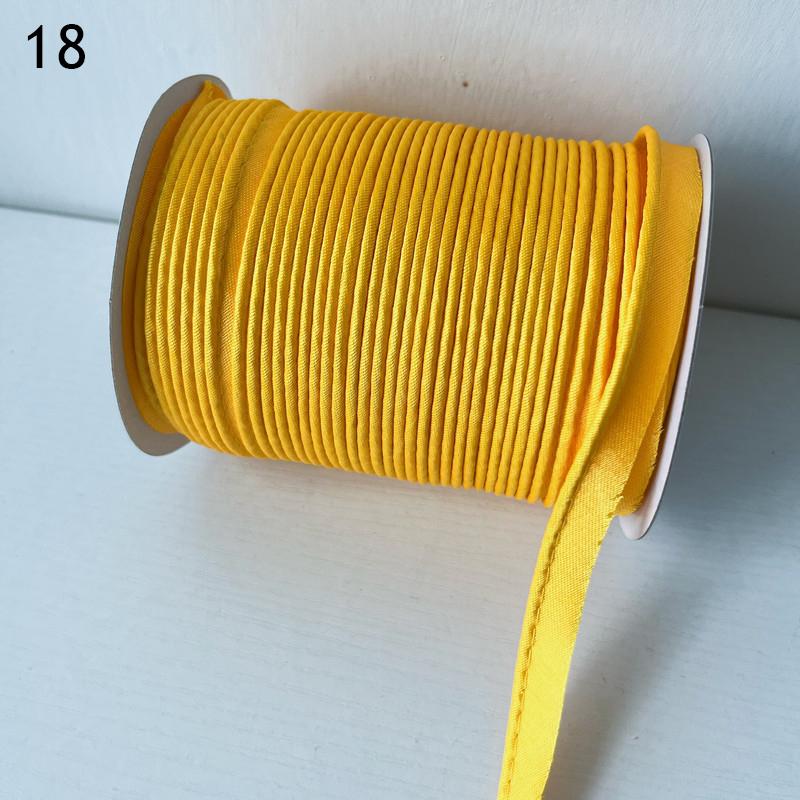 66M Edge Sewing Ribbon Cord Rope For Sofa Curtains Hats Clothes Cheongsam Hemming Garment Sewing DIY Patchwork Hemming Strip