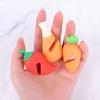 3pcs Cute Silicone Pot Cover Lifter Anti-spill Rack Pot Lid Holder Heat-resistant Boiled Anti-Overflow Stopper Kitchen Gadgets