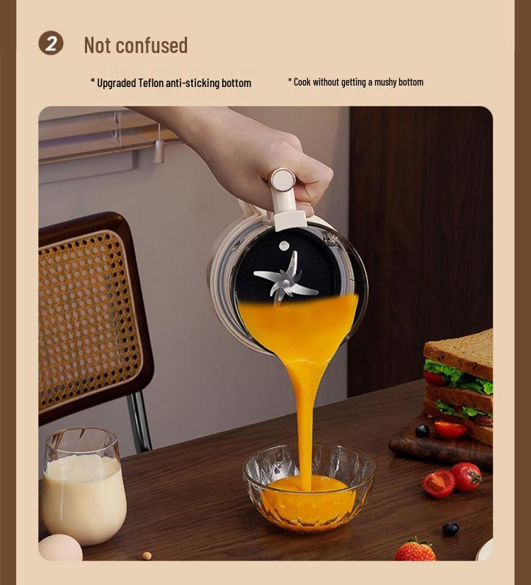 High-Speed Blender Silent Model with 110V-240V US/EU/UK Plugs