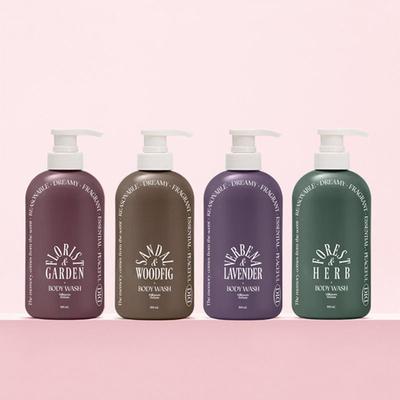 Milk Insera Perfume Body Wash 4 Types 500ml